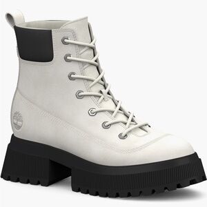 Timberland Women’s Sky Waterproof Lace-Up Platform Boots